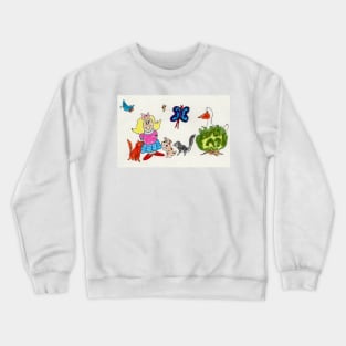 Be Kind to Animals Crewneck Sweatshirt